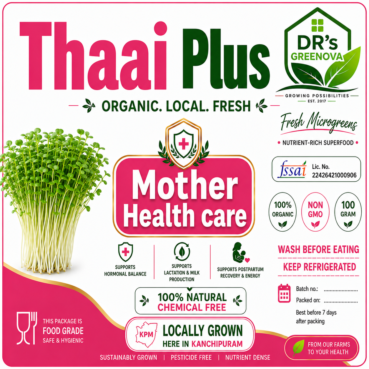 Thaai Plus – Mother Health Care Nutrition Blend