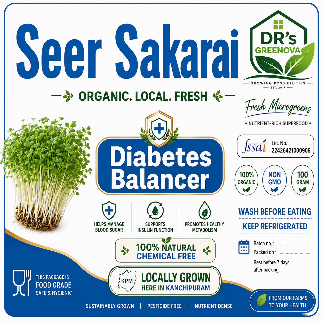 Seer Sakarai – Diabetes Balancer Nutrition Blend