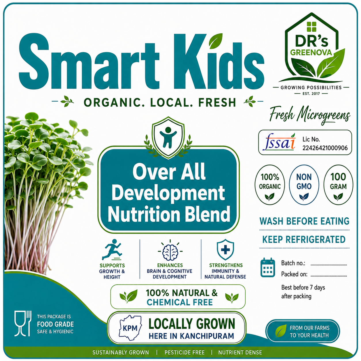 Smart Kids Plus – Overall Development Nutrition Blend