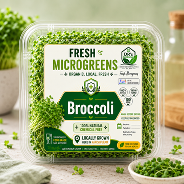 Fresh Broccoli Microgreens