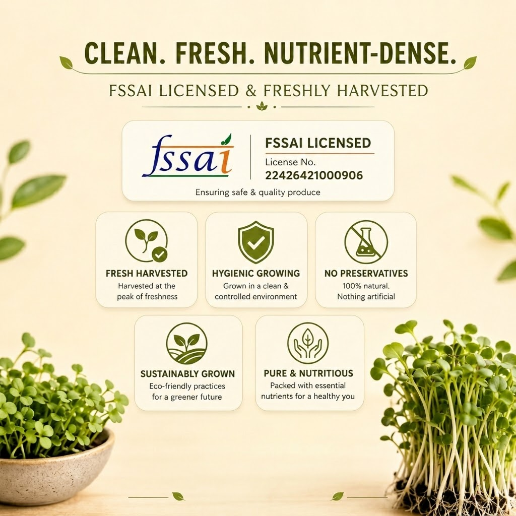 Fresh Wheatgrass - 65 g