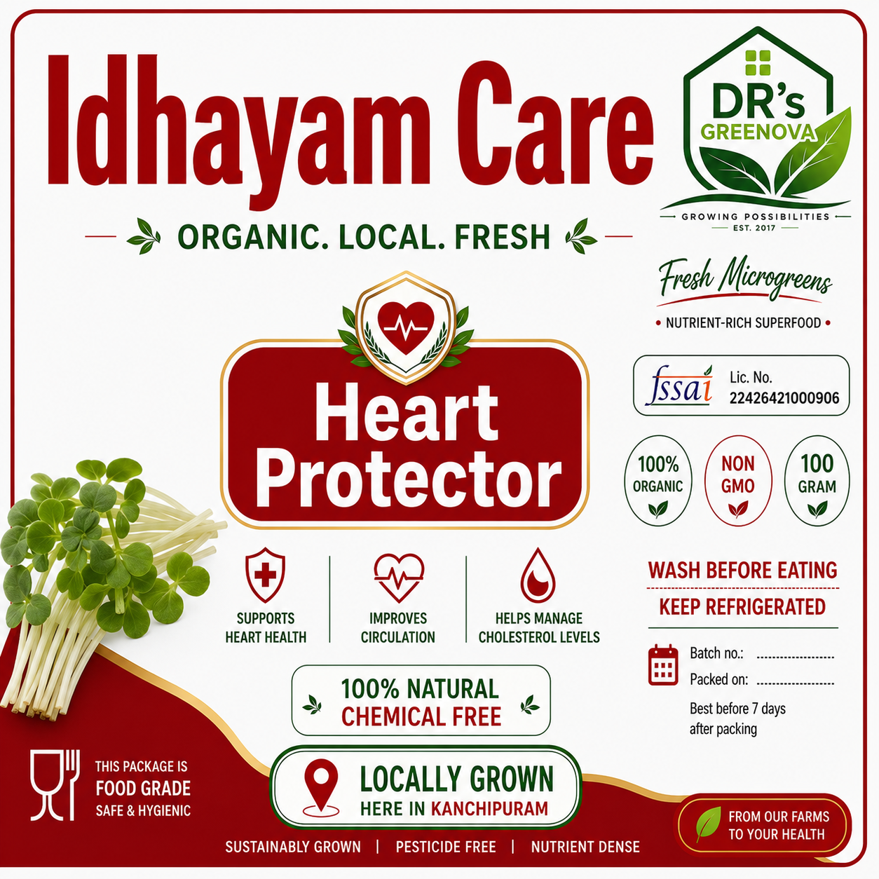 Idhayam Care – Heart Protector Nutrition Blend