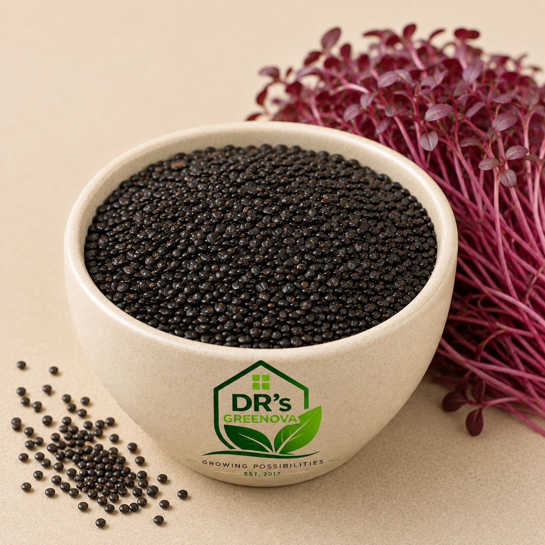 Red Amaranthus Microgreens seeds - 100g