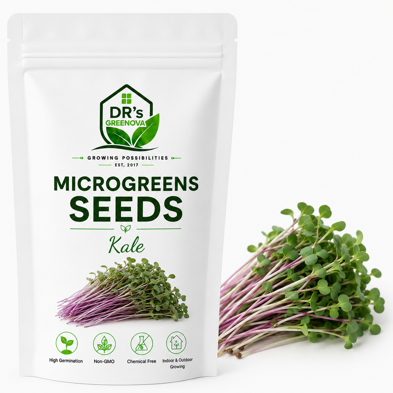 Kale Microgreens seeds- 100g