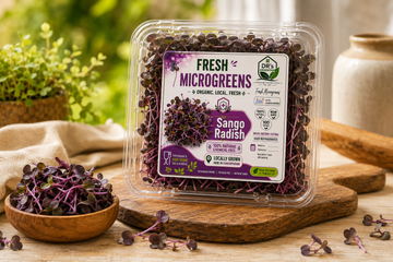 Fresh Sango Radish Microgreens - 75 g