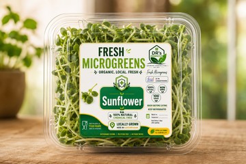 Fresh Sunflower Microgreens - 100 g