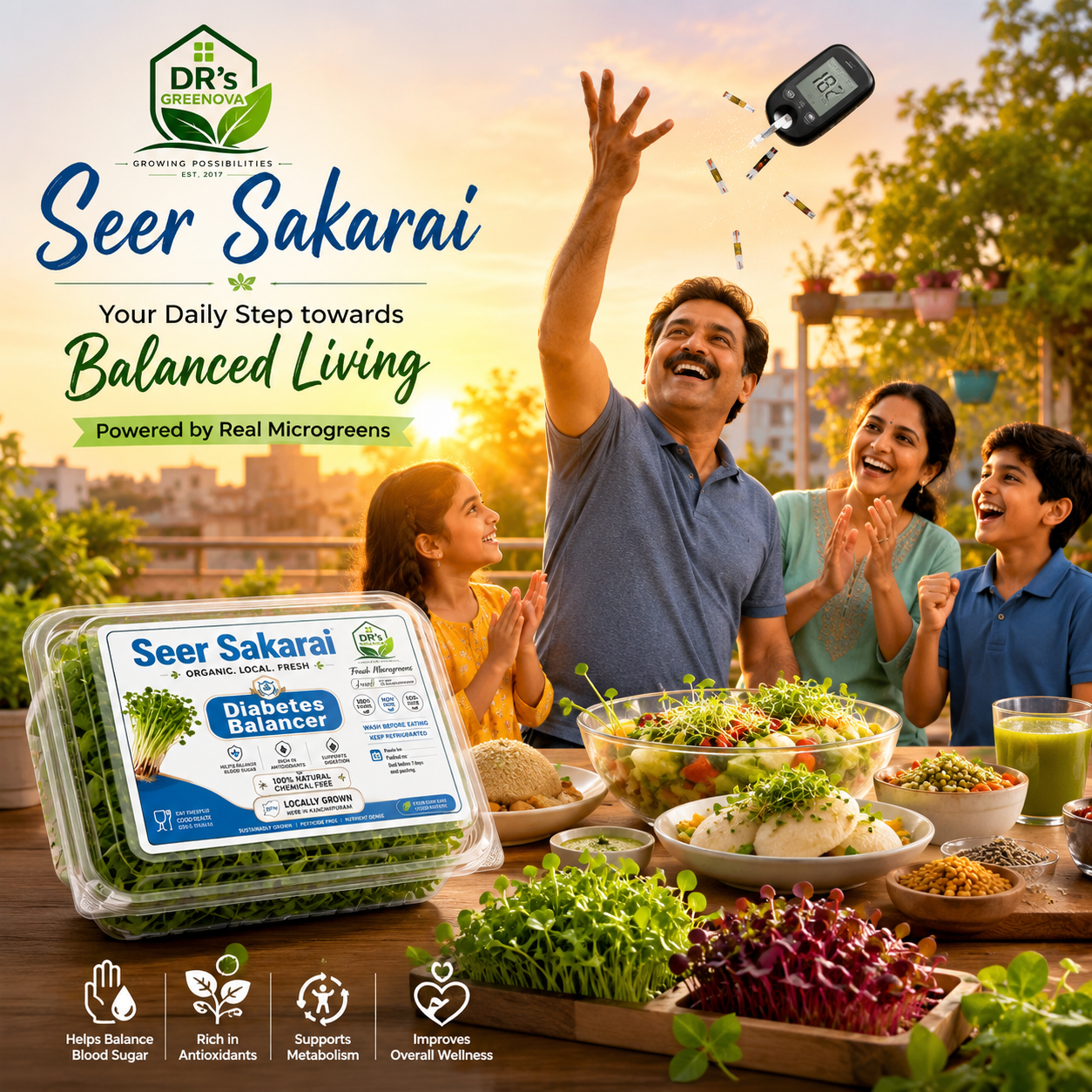 Seer Sakarai – Diabetes Balancer Nutrition Blend