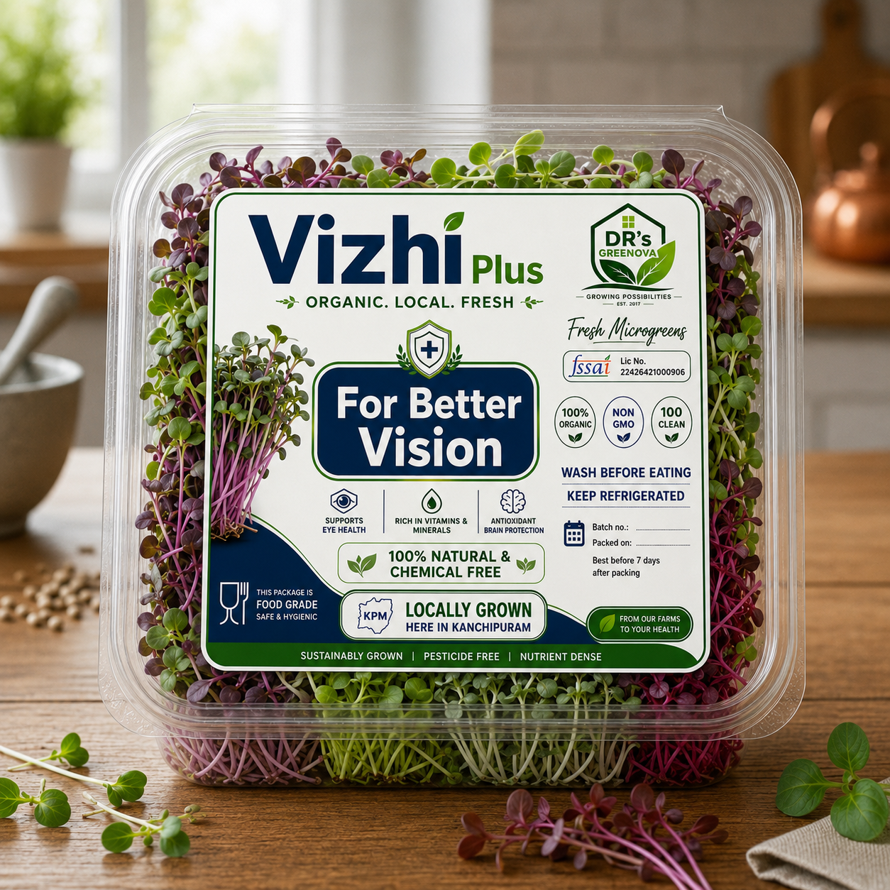 Vizhi Plus – Vision Care Nutrition Blend